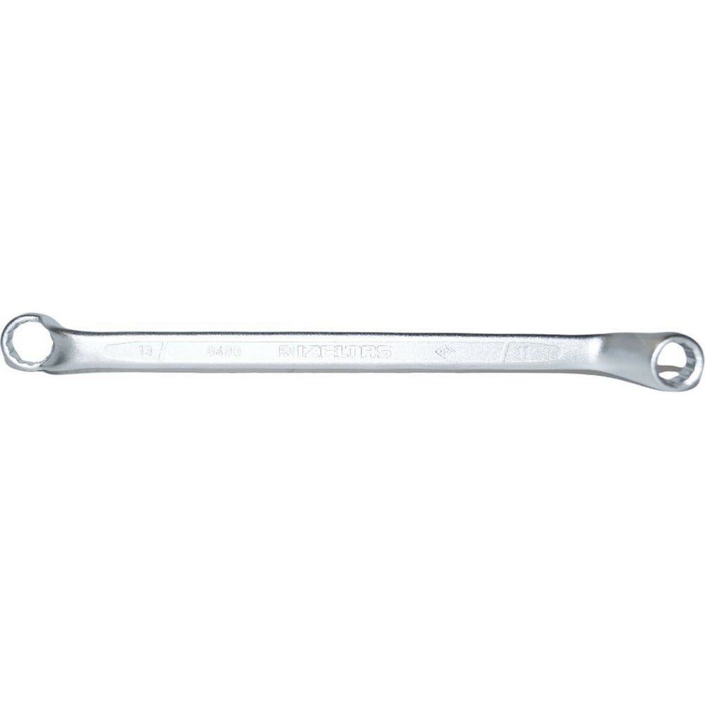 Изогнутый накидной ключ IZELTAS ключ накидной гаечный stayer 27130 24 26 изогнутый 24 x 26 мм