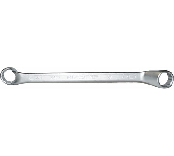 Изображение товара Накидной ключ IZELTAS изогнутый 21x23мм, длина 311 мм, 430032123