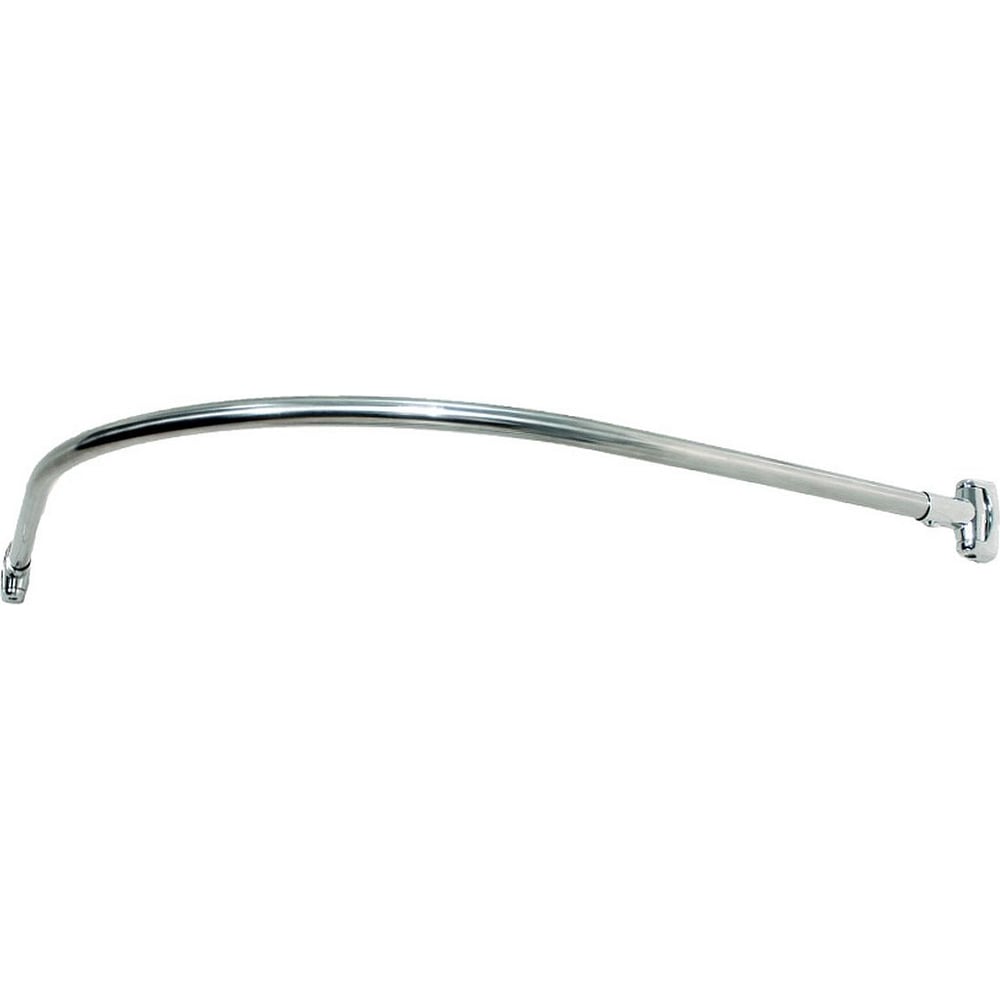 Изображение товара Карниз для ванной угловой GoGo Lux plus 150х90 П2 усиленный полукруг Дуга АС150-90 П2