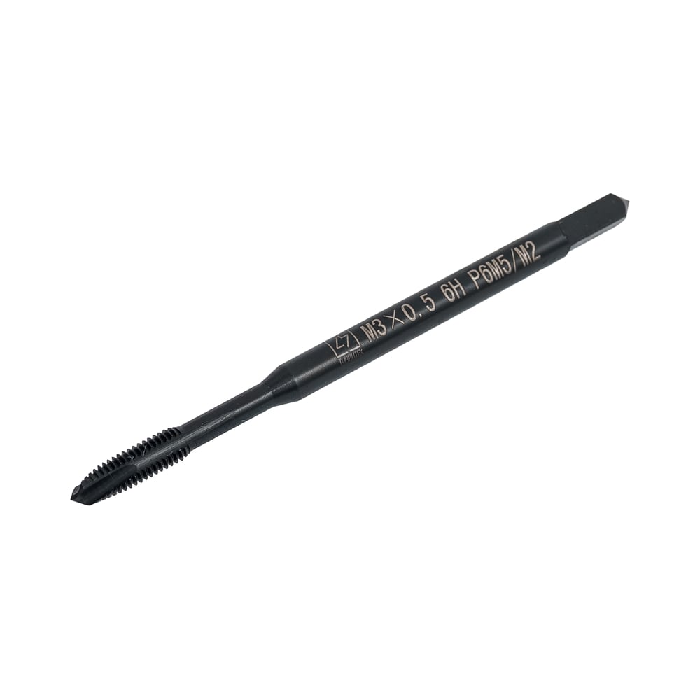Изображение товара Метчик ИНСТРУМЕНТ - ЦЕНТР М3х0.5 мм DIN 371 HSSE TIALN для резьбы