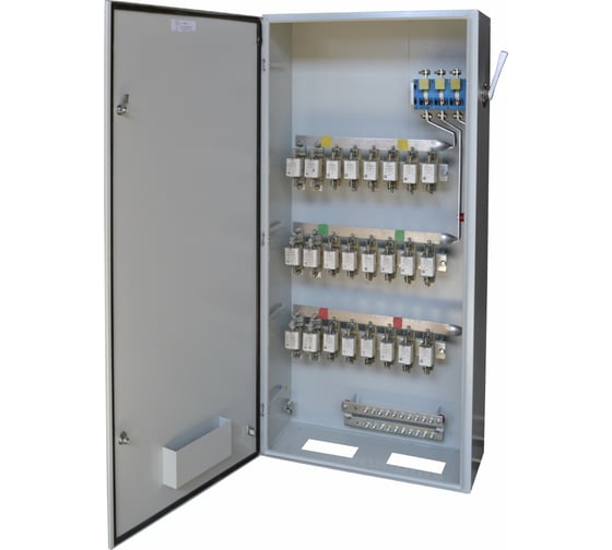 Изображение товара Распределительный силовой шкаф Узола ШРС 1-11-7-54-УЗ-001 (2х250А+6х100А) 400A IP54 U45042В00