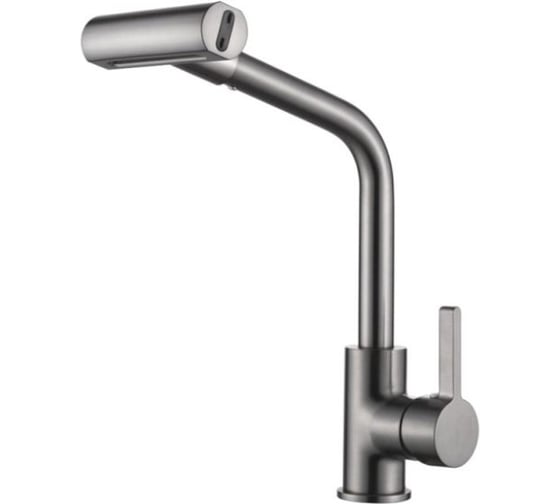 Изображение товара Смеситель для кухни Ledeme с поворотной лейкой (4 режима) L4099D-4