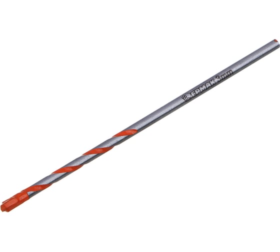 Изображение товара Сверло универсальное ЕРМАК 3мм, 3-хгранный хвостовик, резец bk6, стержень 40Cr 604-085