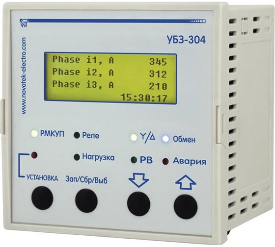 Изображение товара Универсальный блок защиты Новатек-Электро УБЗ-304 3425603304