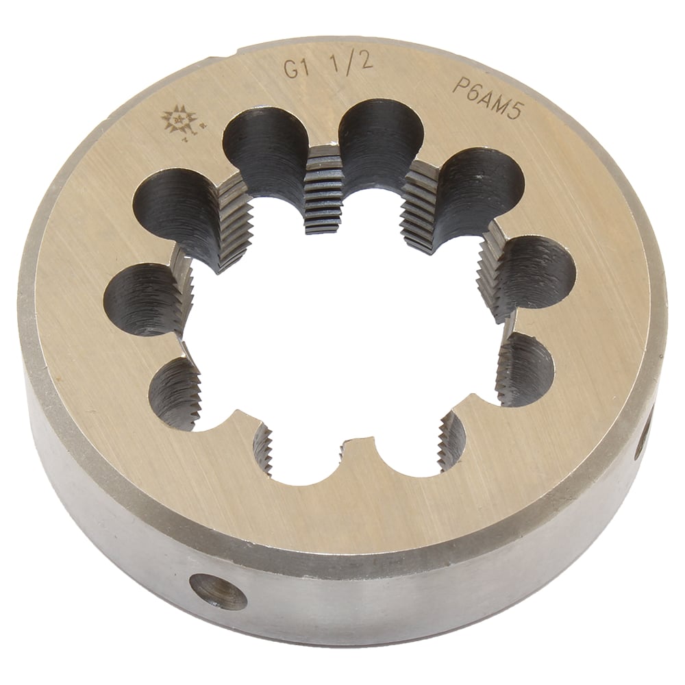 Изображение товара Плашка трубная цилиндрическая TLX G 1 2, диаметр 90 мм, сталь Р6АМ5