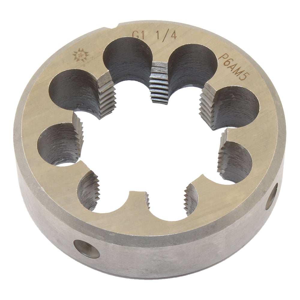 Изображение товара Плашка трубная цилиндрическая TLX G 1 1/4 75 мм, резьба G/BSPP, сталь Р6АМ5