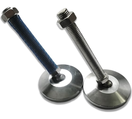 Изображение товара Шарнирная регулируемая опора UnitMC 100хМ20х150 (основание сталь, винт сталь) 400203 100xM20x150