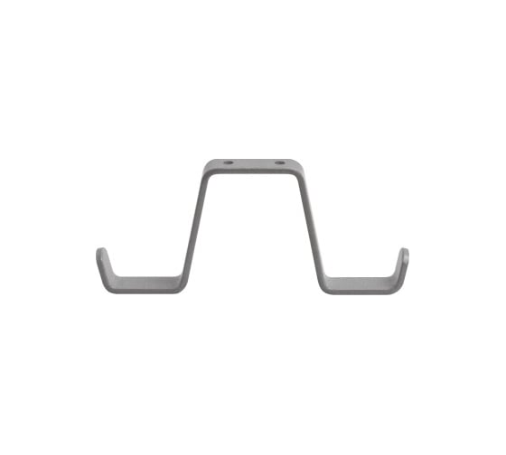 Изображение товара Держатель для велосипедов DOMART 190x80x25x20, серый металлик 4660046017651