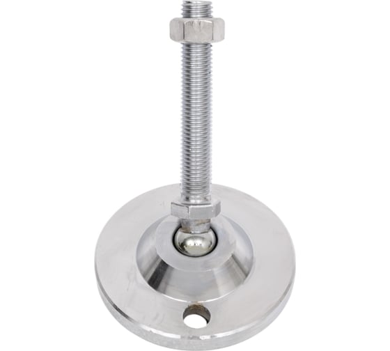 Изображение товара Шарнирная регулируемая опора UnitMC 100хМ16х100 (основание сталь, винт сталь) 400203 100xM16x100