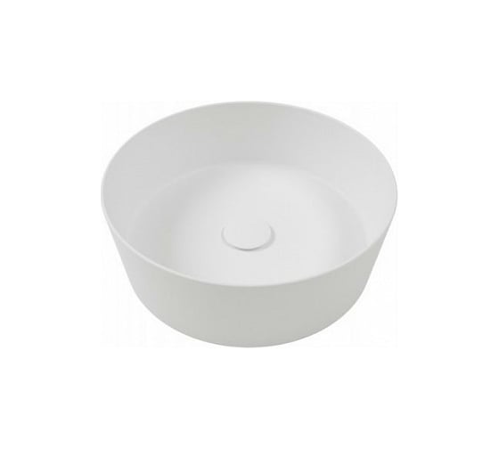 Изображение товара Накладная раковина HATRIA H.HOUR 07.00 S без отверстий для смесителя, белая Y1VG01
