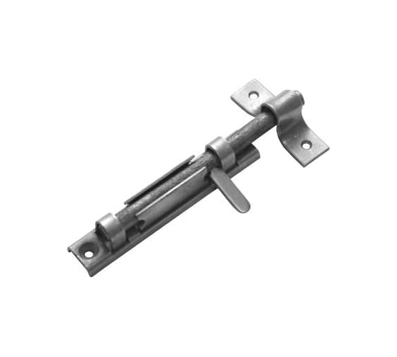 Изображение товара Задвижка накладная DOMART с плоской ручкой б/п 4607111624499