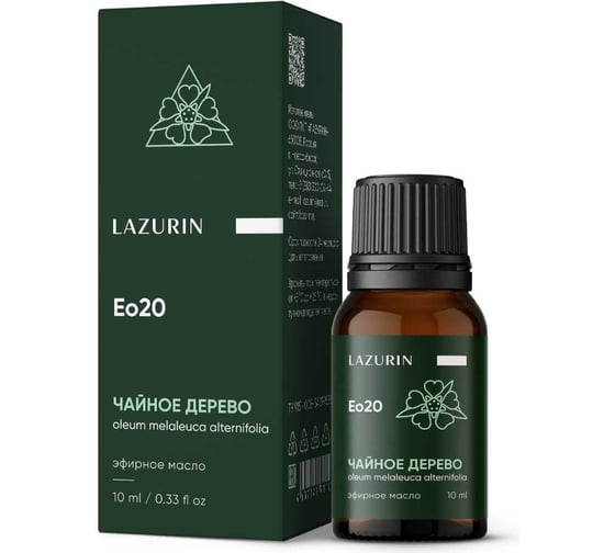 Изображение товара Эфирное масло LAZURIN Чайное дерево Eo20