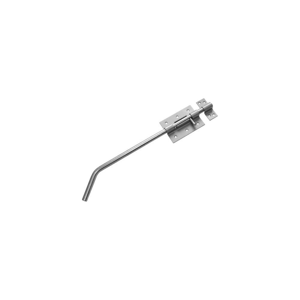 Изображение товара Гаражный засов DOMART ЗГ-400 серый металлик - надежность и безопасность ворот