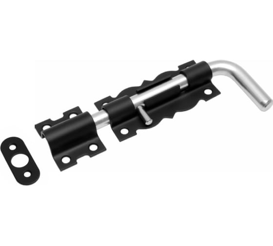 Изображение товара Засов гаражный DOMART фигурный ЗГФ-200 черный 4620031746126