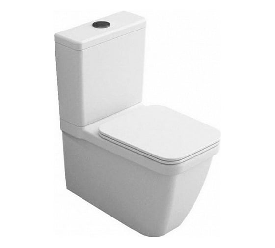 Изображение товара Унитаз-моноблок HATRIA ERIKA PRO Q с универсальным сливом, 62.5х34 см, белый Y1BV01