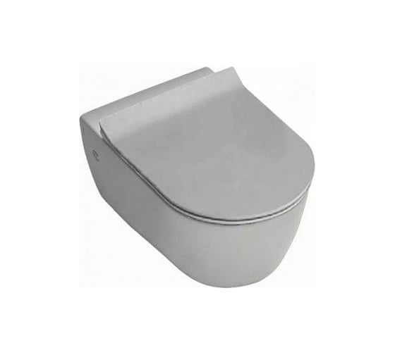 Изображение товара Подвесной безободковый унитаз HATRIA FUSION без сиденья, 35.5х54 см, белый Y1CC01