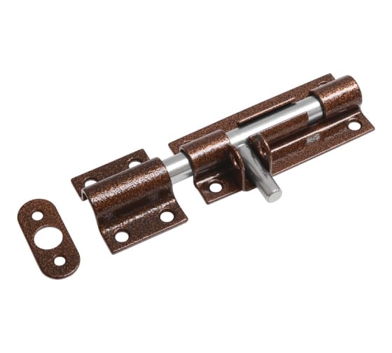 Изображение товара Засов дверной DOMART ЗД-170 (с проушиной) медь антик 4660046014414