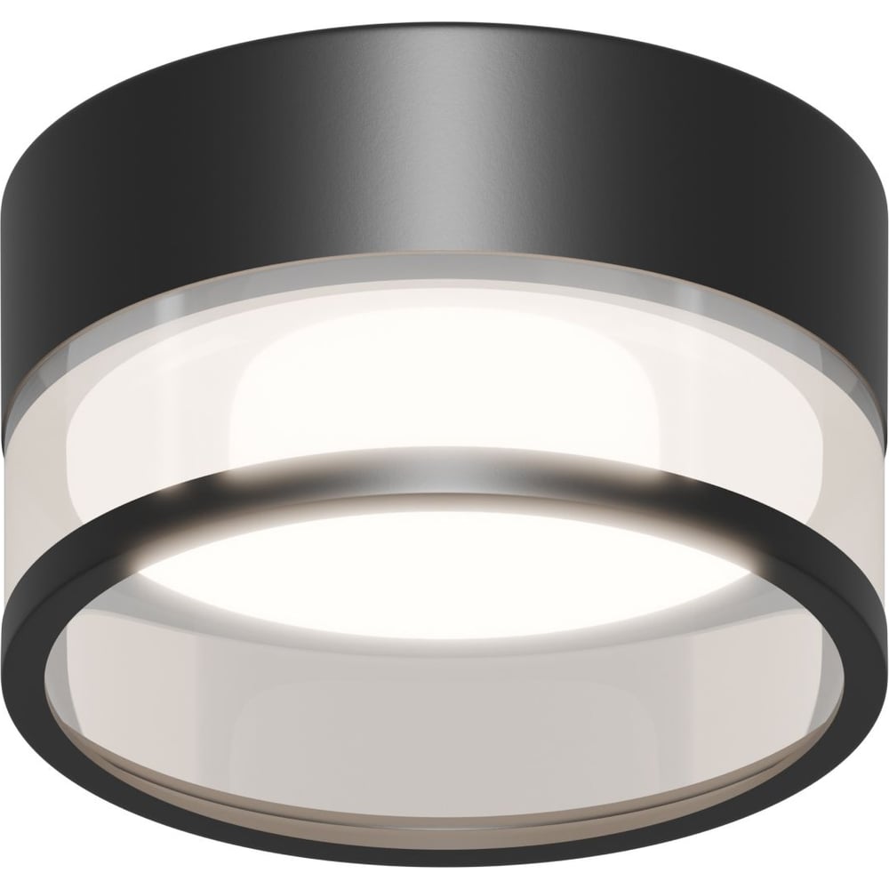 Изображение товара Встраиваемый светильник с LED лампой GX53 черный 15 Вт IP20