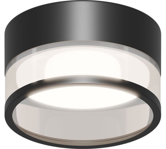 Изображение товара Светильник встраиваемый под Led лампу Apeyron GX53, max 15Вт, IP20, врезн. отв. 75мм, черный, алюм 16-109