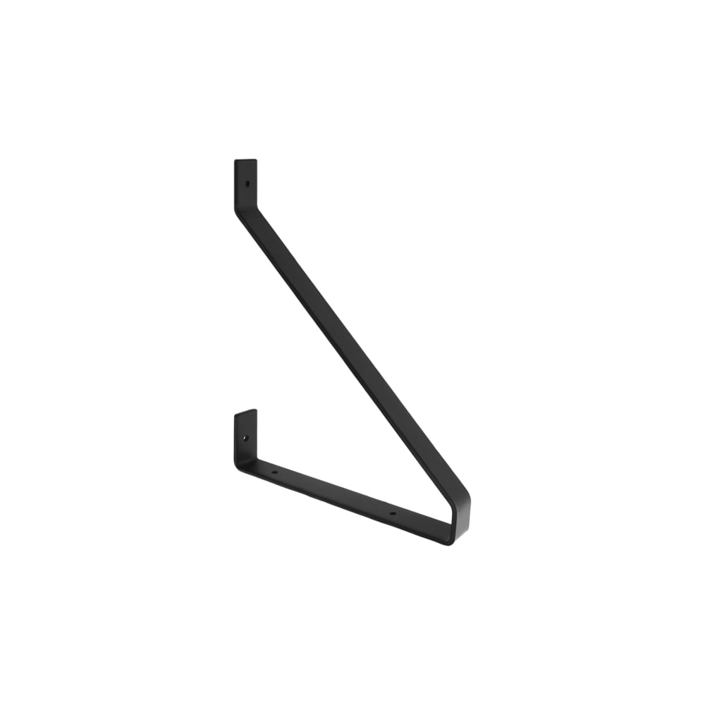 Изображение товара Кронштейн для полок DOMART LOFT 200 мод.4 черный, прочный и надежный крепеж