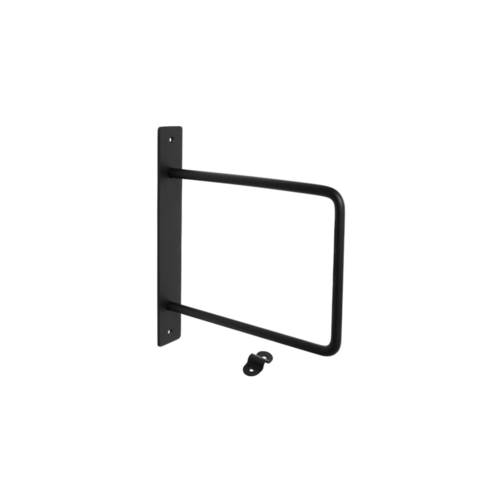 Изображение товара Кронштейн для полок DOMART LOFT 200 мод.11 черный прочный стальной монтаж