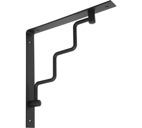 Изображение товара Кронштейн DOMART STEP 250x250 черный 4660046011376