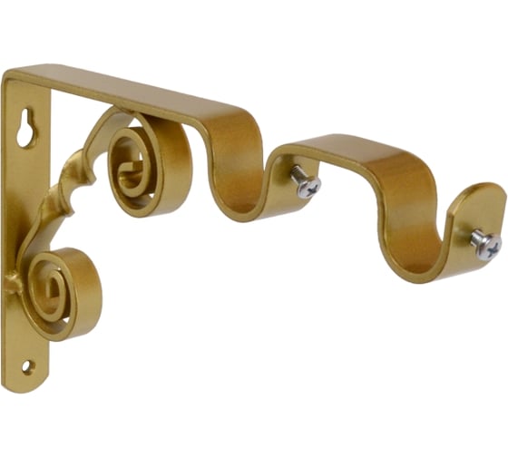 Изображение товара Кронштейн DOMART ВИНТАЖ мод.1 D20 двухрядный 12/19 см золото 4660046003937