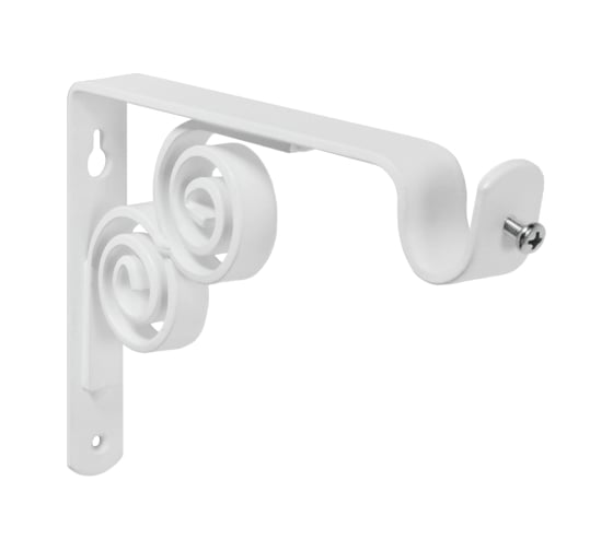 Изображение товара Кронштейн DOMART ВИНТАЖ мод.2 D20 однорядный 15 см белый 4660046000943