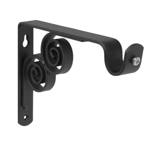 Изображение товара Кронштейн DOMART ВИНТАЖ мод.2 D20 однорядный 15 см черный 4660046000974