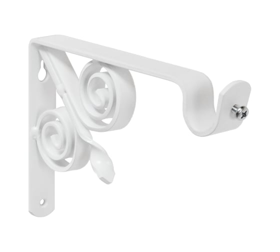 Изображение товара Кронштейн DOMART ВИНТАЖ мод.3 D20 однорядный 15 см белый 4660046001063