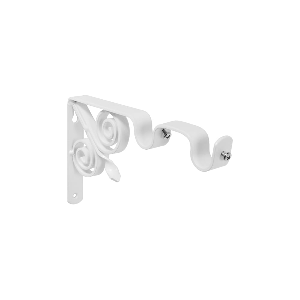 Изображение товара Кронштейн DOMART ВИНТАЖ мод.3 D20 двухрядный белый для стеклянных полок