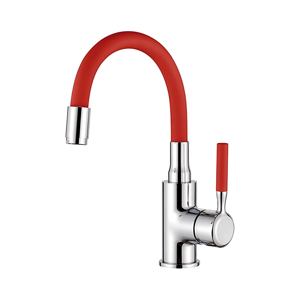 Изображение товара Смеситель для раковины Ledeme L1399-1 с гибким изливом современный дизайн