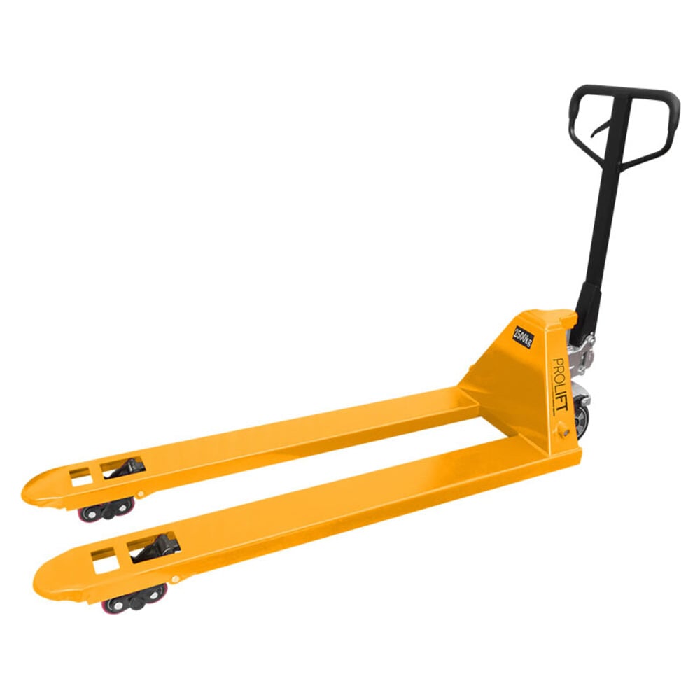 Изображение товара Гидравлическая тележка PROLIFT AC 25 2500 кг 1150x550 мм резина полиуретан белая