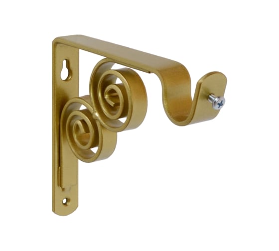 Изображение товара Кронштейн DOMART ВИНТАЖ мод.2 D20 однорядный 12 см золото 4660046003975