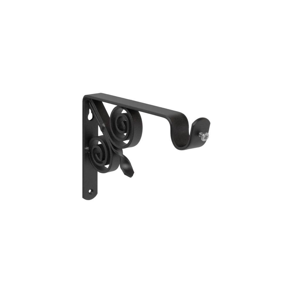 Изображение товара Кронштейн DOMART ВИНТАЖ мод.3 D20 однорядный для полок 15 см черный