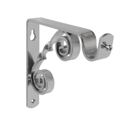 Изображение товара Кронштейн DOMART ВИНТАЖ мод.1 D20 однорядный 12 см хром 4660046000837