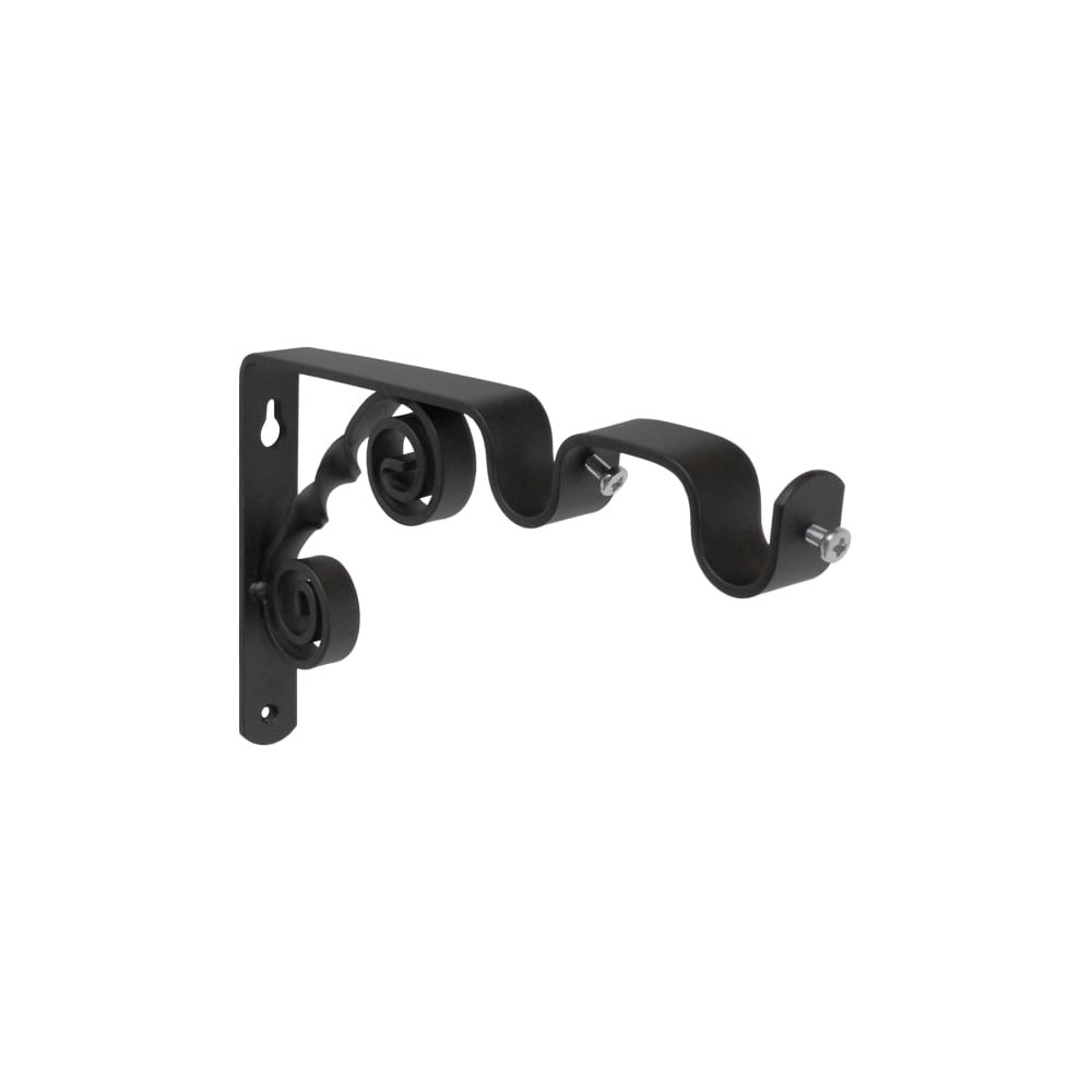 Изображение товара Кронштейн DOMART ВИНТАЖ мод.1 D20 двухрядный черный 20 кг сталь 08КП