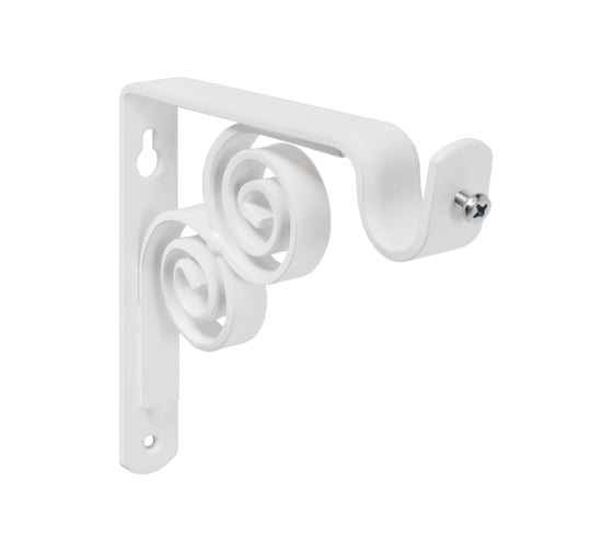 Изображение товара Кронштейн DOMART ВИНТАЖ мод.2 D20 однорядный 12 см белый 4660046000813