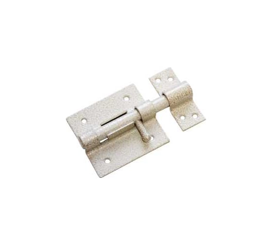 Изображение товара Засов дверной DOMART ЗД-80 белый антик 4607111622501