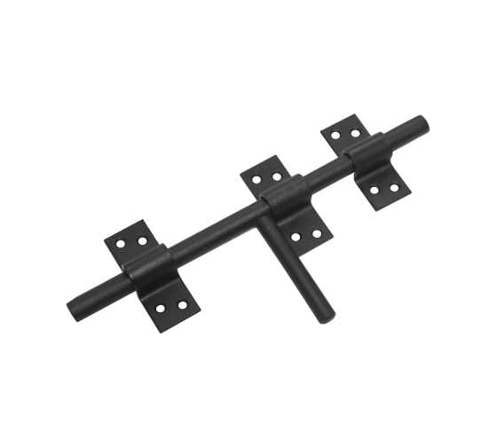 Изображение товара Засов универсальный DOMART ЗУ-250 черный 4620007781625