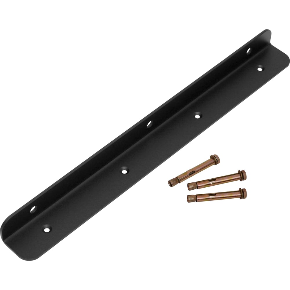 Изображение товара Кронштейн DOMART для столешницы 400 мод.3 черный сталь 08КП