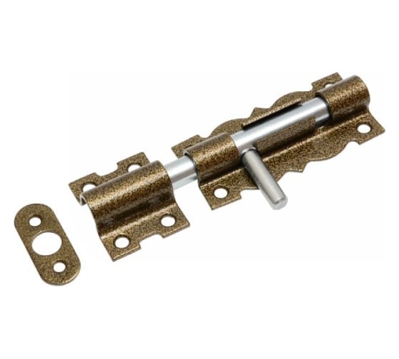 Изображение товара Засов дверной DOMART фигурный ЗДФ-170 бронза антик 4620031746348