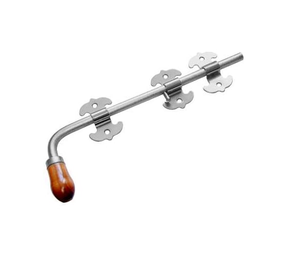 Изображение товара Засов универсальный DOMART фигурный ЗУФ-400 мод.2 хром 4620007788822