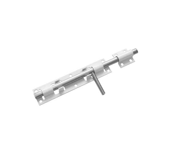 Изображение товара Засов дверной DOMART ЗД-300 белый 4620007785951