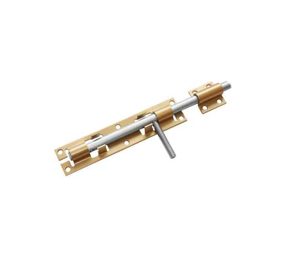 Изображение товара Засов дверной DOMART ЗД-300 золото 4620007786002