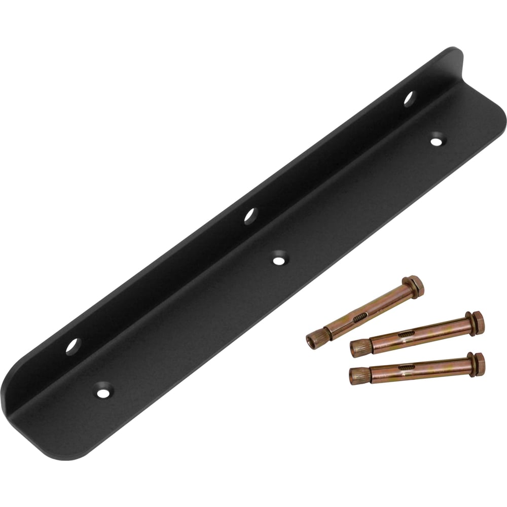 Изображение товара Кронштейн DOMART для столешницы 300 мод.3 черный надежное крепление мебели