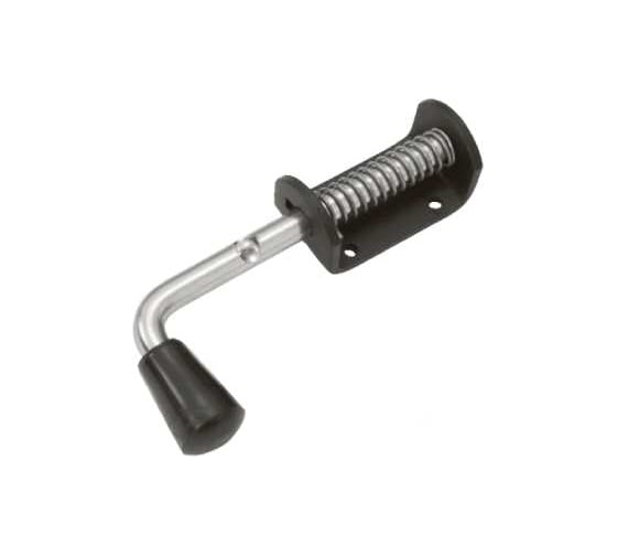 Изображение товара Засов пружинный DOMART (75) 160 мм мод.2 черный 4620031741992