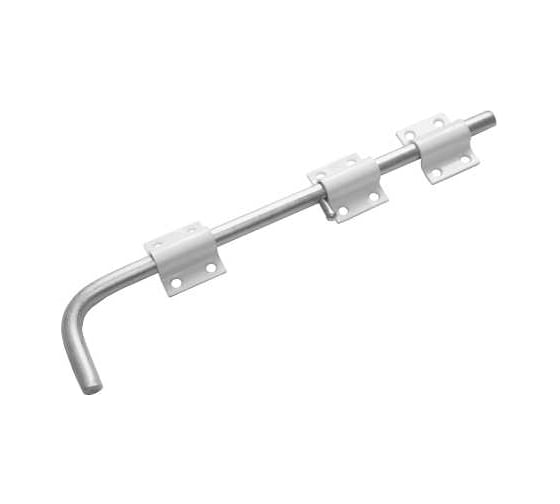 Изображение товара Засов универсальный DOMART ЗУ-400 мод.2 белый 4620007785852