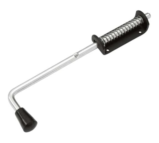 Изображение товара Засов пружинный DOMART (110) 330 мм мод.2 черный 4620031742890