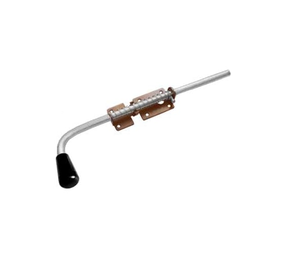 Изображение товара Засов с пружиной DOMART 400 мм коричневый металлик 4620007783179